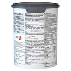 Краска фасадная Tikkurila/Tikkivala Facade Silicon силикон-акриловая база VVA белая 0,9 л - фото 2