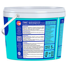 Шпатлевка финишная Текс Профи для сухих помещений 5 кг - фото 2