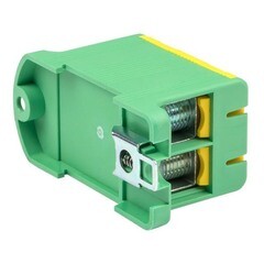 Клемма силовая двойная EKF PROxima 16-95 кв.мм 800 В вводная желто-зеленая (plc-kvs2-16-95-y-green) - фото 2