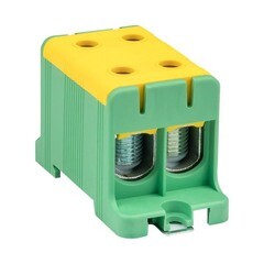 Изображение товара Клемма силовая двойная EKF PROxima 16-95 кв.мм 800 В вводная желто-зеленая (plc-kvs2-16-95-y-green)