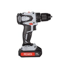 Дрель-шуруповерт аккумуляторная бесщеточная Ресанта ДА-20-2ЛК-Б 20 В 2 Ач Li-Ion 2 АКБ и ЗУ (75/14/10) - фото 8