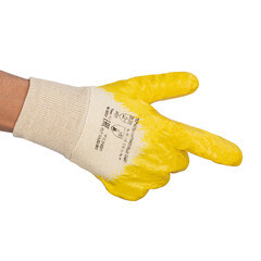 Перчатки х/б маслобензостойкие с нитриловым обливом 10 (XL) (168123/3923) - фото 2