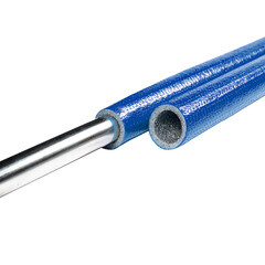 Теплоизоляция для труб K-FLEX ПЭ 22х6 мм бухта 10 м синяя - фото 3