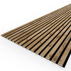 Панель акустическая 600х2780х9 мм Stella пекан 1,67 кв.м - фото 1