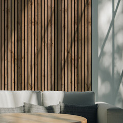 Панель акустическая 600х2780х9 мм Stella пекан 1,67 кв.м - фото 3