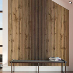 Панель акустическая 600х2780х9 мм Stella пекан 1,67 кв.м - фото 2