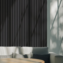 Панель акустическая 600х2780х9 мм Stella black lead 1,67 кв.м - фото 6