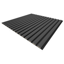Панель акустическая 600х600х9 мм Stella black lead 0,36 кв.м