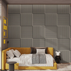 Панель акустическая 600х600х9 мм Stella sandgrau 0,36 кв.м - фото 5