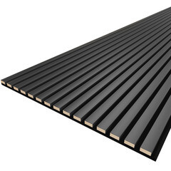 Изображение товара Панель акустическая 600х2780х21 мм Stella black lead 1,67 кв.м