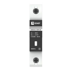 Ограничитель напряжения модульный EKF PROxima 400 В 30 кА 1P (opv-b1) - фото 4