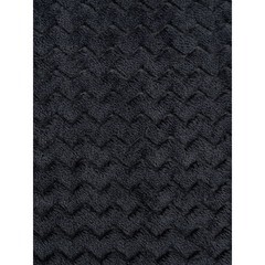 Плед 200х220 см TexRepublic Жаккард микрофибра серый - фото 2