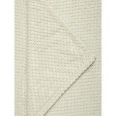 Плед 150х200 см TexRepublic Жаккард микрофибра шампань - фото 4