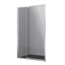 Душевая дверь распашная стекло прозрачное WasserKraft Aula 11P 110х190 см профиль хром (11P13)