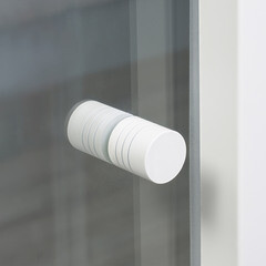 Душевая дверь WasserKraft Rhin 44S стекло прозрачное 100х200 см профиль белый 6 мм раздвижная (44S12) - фото 6