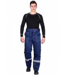 Изображение товара Брюки рабочие утепленные Delta Plus Экспертный-Люкс 52-54 рост 182-188 см синие