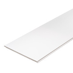 Изображение товара Панель ПВХ 250х3000х9 мм Stella бесшовная глянцевая белая 0,75 кв.м