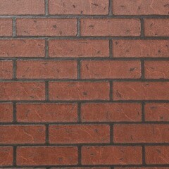 Панель МДФ кирпич красный обожженный 2440х1220х6 мм Стильный Дом 2,977 кв.м (v41245) - фото 6