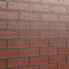 Панель МДФ кирпич красный обожженный 2440х1220х6 мм Стильный Дом 2,977 кв.м (v41245) - фото 2