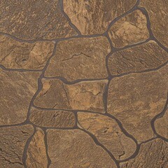 Панель МДФ камень коричневый 2440х1220х6 мм Стильный Дом 2,977 кв.м (v40583) - фото 5