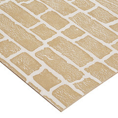 Панель МДФ кирпич бежевый 2440х1220х6 мм Стильный Дом 2,977 кв.м (v65449) - фото 4