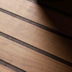 Реечная панель МДФ коричневая 2440x1220x6 мм Стильный Дом 2,98 кв.м (v92728) - фото 3