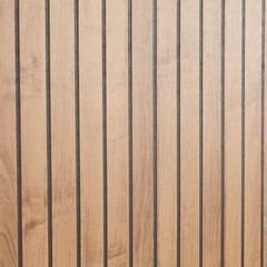 Реечная панель МДФ коричневая 2440x1220x6 мм Стильный Дом 2,98 кв.м (v92728) - фото 2