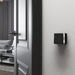 Выключатель Werkel Gallant одноклавишный накладной черный/хром (a050978) - фото 6