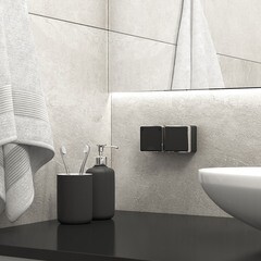 Розетка Werkel Gallant накладная черная со шторками с крышкой (a050970) - фото 7