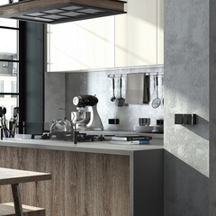 Выключатель Werkel Gallant двухклавишный накладной черный/хром (a050972) - фото 6