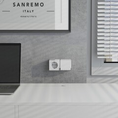 Выключатель Werkel Gallant одноклавишный накладной белый (a051588) - фото 2