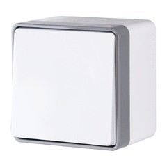 Изображение товара Выключатель Werkel Gallant одноклавишный накладной белый (a051574)