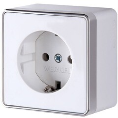 Изображение товара Розетка Werkel Gallant накладная белая (a051584)