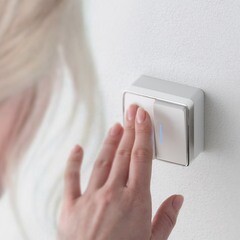 Выключатель Werkel Gallant двухклавишный накладной белый с подсветкой (a051586) - фото 2