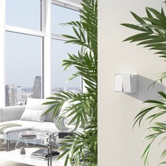 Выключатель Werkel Gallant двухклавишный накладной белый (a051592) - фото 2