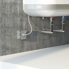 Вывод кабеля Werkel Gallant накладной серебряный (a052772) - фото 2