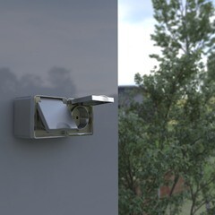 Розетка Werkel Gallant накладная серебряная со шторками с крышкой (a052775) - фото 2