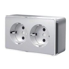 Розетка Werkel Gallant накладная серебряная (a052776)