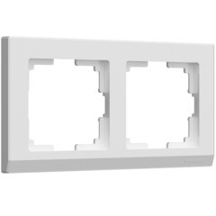 Изображение товара Рамка Werkel Stark двухместная белая (a050904)