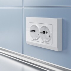 Рамка для двойной розетки Werkel Stark белая (a050905) - фото 2