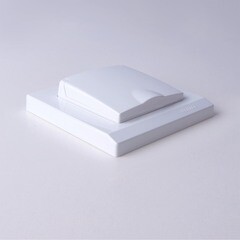 Рамка Werkel Stark одноместная белая (a050919) - фото 2