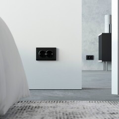 Рамка для двойной розетки Werkel Stark черная (a050921) - фото 3