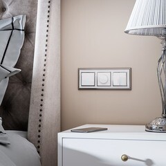 Выключатель Werkel одноклавишный встраиваемый белый проходной с подсветкой (a051118) - фото 3