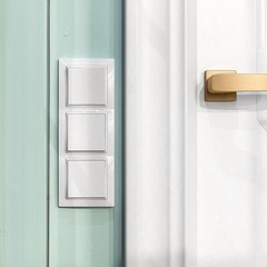 Выключатель Werkel одноклавишный встраиваемый белый проходной (a051111) - фото 6