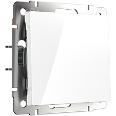 Выключатель Werkel одноклавишный встраиваемый белый проходной (a051111)