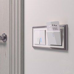 Выключатель Werkel двухклавишный встраиваемый белый проходной с подсветкой (a051112) - фото 8