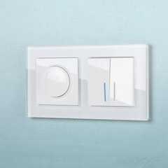 Выключатель Werkel двухклавишный встраиваемый белый проходной с подсветкой (a051112) - фото 7