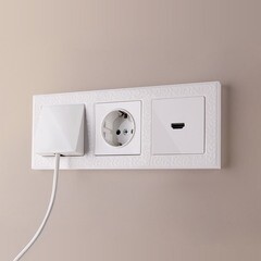 Розетка HDMI Werkel встраиваемая белая (a051121) - фото 5