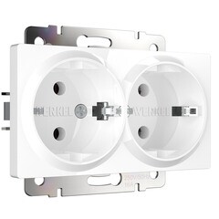 Изображение товара Розетка Werkel встраиваемая белая (a051129)