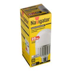 Лампа светодиодная Navigator E27 4000К 25 Вт 2000 Лм 176-264 В цилиндр T75 матовая - фото 3